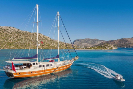 Gocek - Kas - Kalkan - Gocek Blue Cruise Tour Route