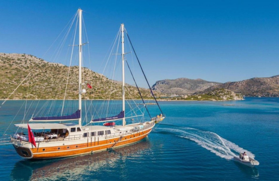 Gocek - Kas - Kalkan - Gocek Blue Cruise Tour Route